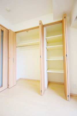 【収納】 | 日神デュオステージ三ツ沢公園 | ハンガーラック付きで楽々収納