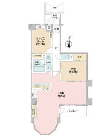 【間取り】 | ライオンズガーデンシティふじみ野