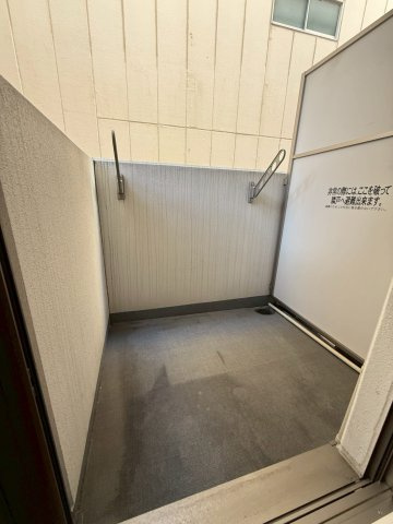 ザ・パーククロス阿波座のバルコニー