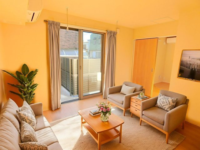 ＴＳメゾンの居間・リビング