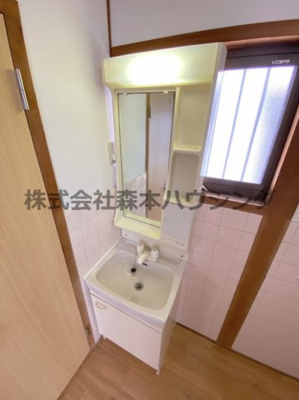 【独立洗面台】 | 　茄子作1丁目借家　 | 独立洗面台、朝の身支度には欠かせません