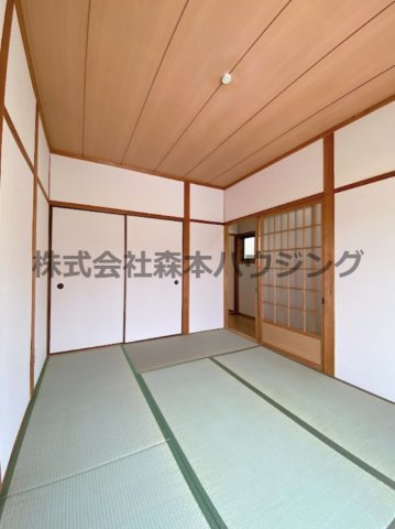 【和室】 | 　茄子作1丁目借家　 | リビングスペース代わりに使えそうな和室です
1階