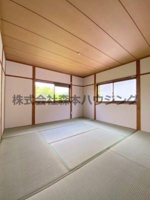 【和室】 | 　茄子作1丁目借家　 | 和室がひろがる居住スペース
