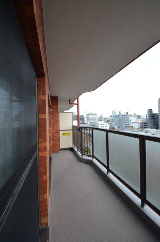 ライオンズマンション己斐本町のバルコニー