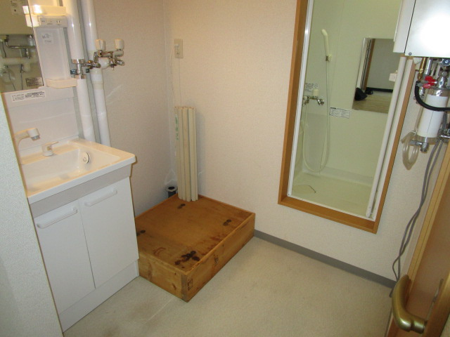 キャンパスハウスの洗面所