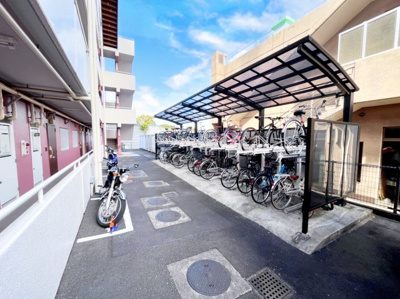 【駐輪場】 | アドヴァンスTQ第二十日市場 | ◆駐輪場は無料です！