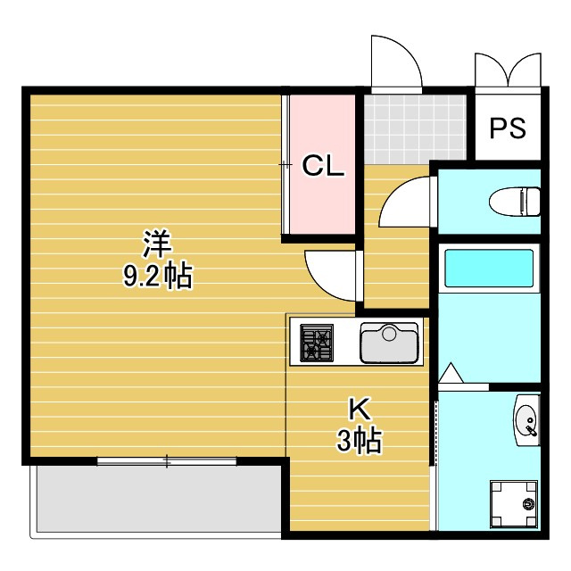 ハーメスアズールの間取り