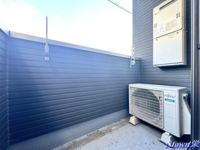 【バルコニー】 | ilusion中村公園 | 落ち着いた時間を過ごせるバルコニーです