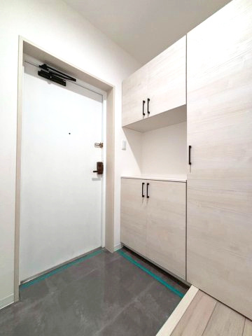 ジュエルコート白石中央の玄関