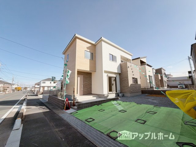 【新築住宅】深谷市萱場 第10期 全6棟の前面道路含む現地写真|ぜひ現地にて、実際の建物・街並み・日当たり等ご確認下さい♪お問い合わせはお気軽に☆　TEL「0120-466263」