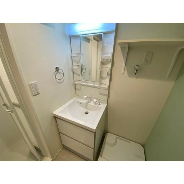 ハーモニーテラス加平の洗面所