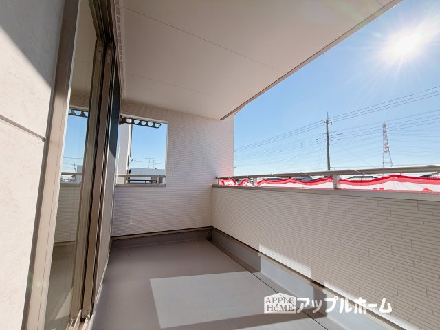【新築住宅】深谷市下手計 全2区画のバルコニー