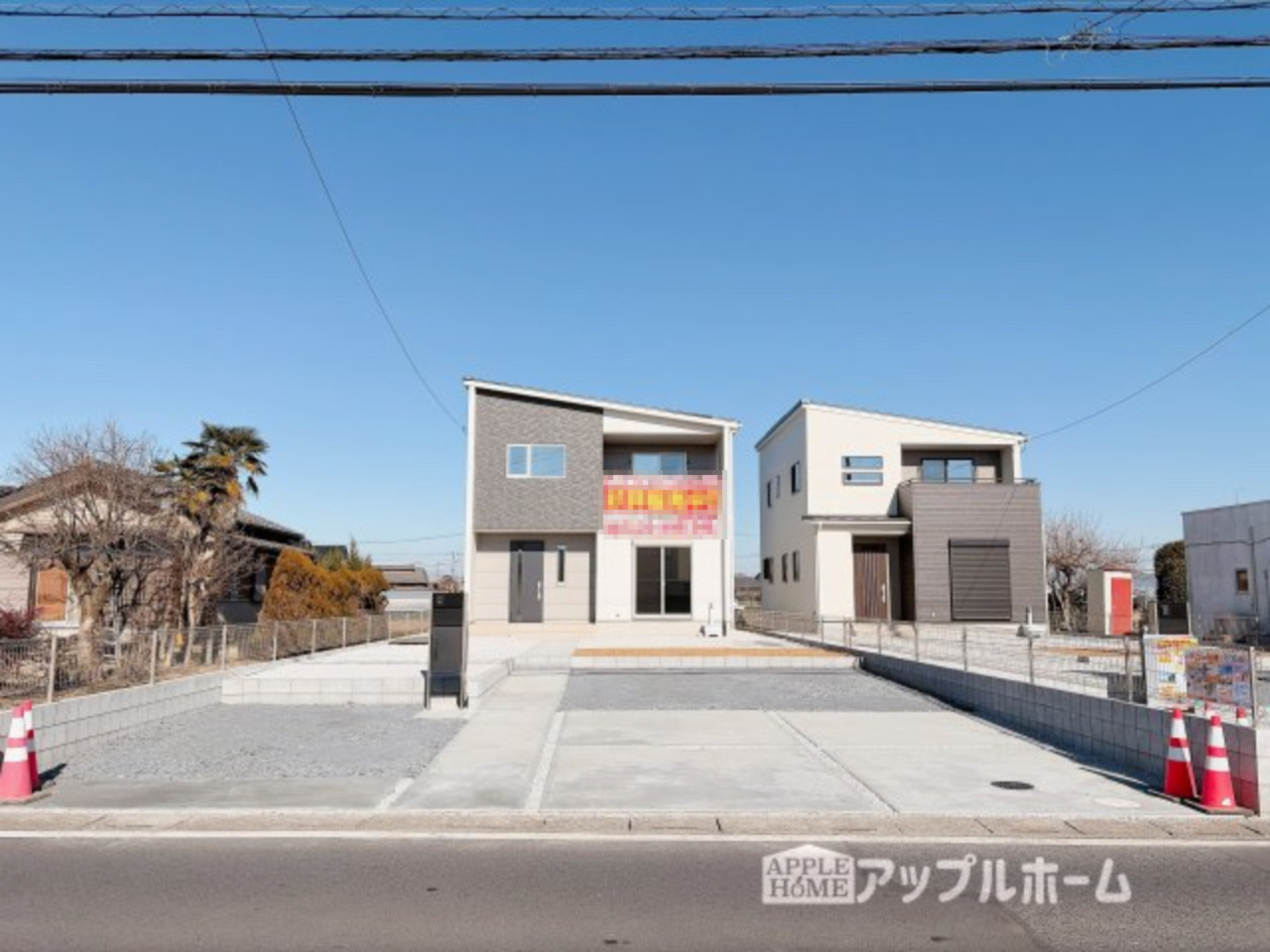【新築住宅】深谷市下手計 全2区画の駐車場|ぜひ現地にて、実際の建物・街並み・日当たり等ご確認下さい♪お問い合わせはお気軽に☆　TEL「0120-466263」
