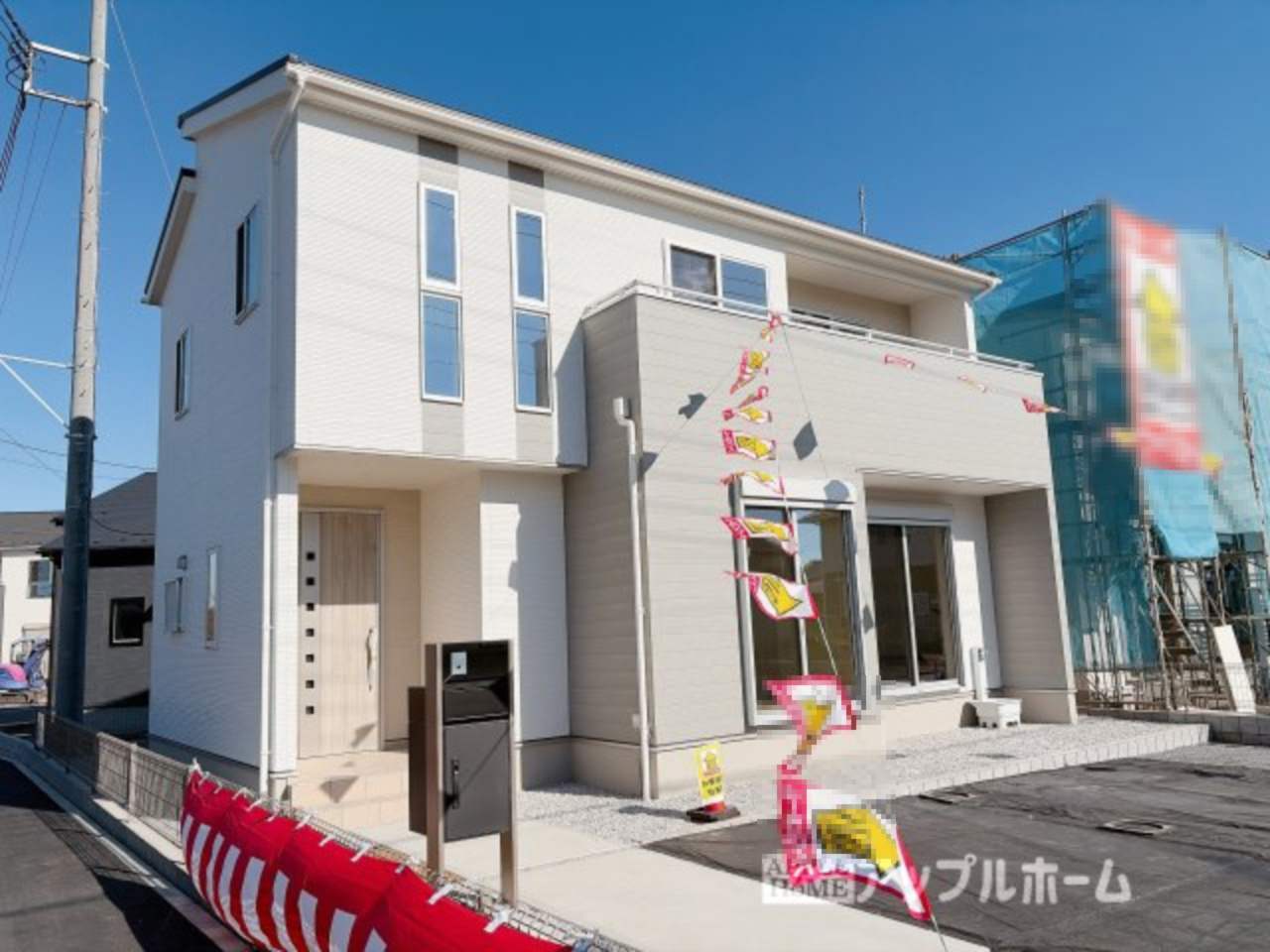 【新築住宅】深谷市普済寺 全8区画の外観|ぜひ現地にて、実際の建物・街並み・日当たり等ご確認下さい♪お問い合わせはお気軽に☆　TEL「0120-466263」