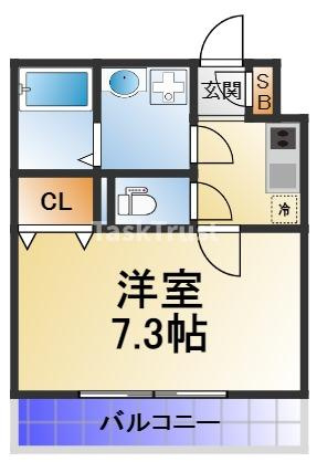 【間取り】 | エステイトE森ノ宮
