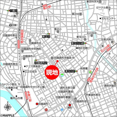 ベル　レゾナンスの地図