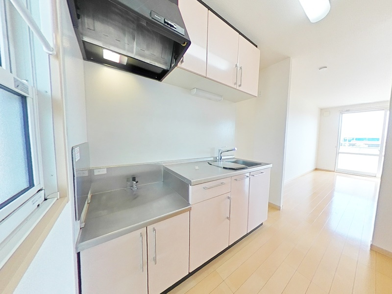 ルーンルディーⅡのキッチン|２口コンロ設置可能です★