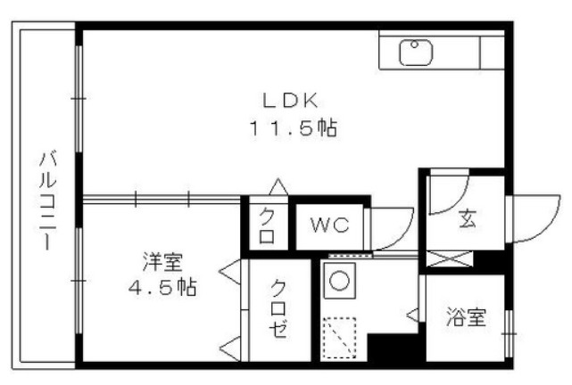 組坂ビル9の間取り