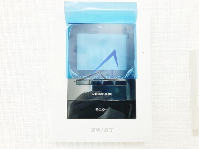 アールコート上野毛のセキュリティ|モニター付きインターホンです。