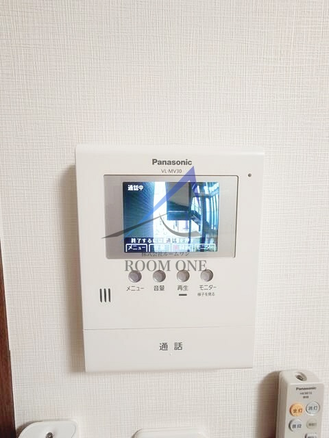 ＦＵＪＩＳＴＡ幡ヶ谷Ⅴのセキュリティ|モニター付きインターホンです。