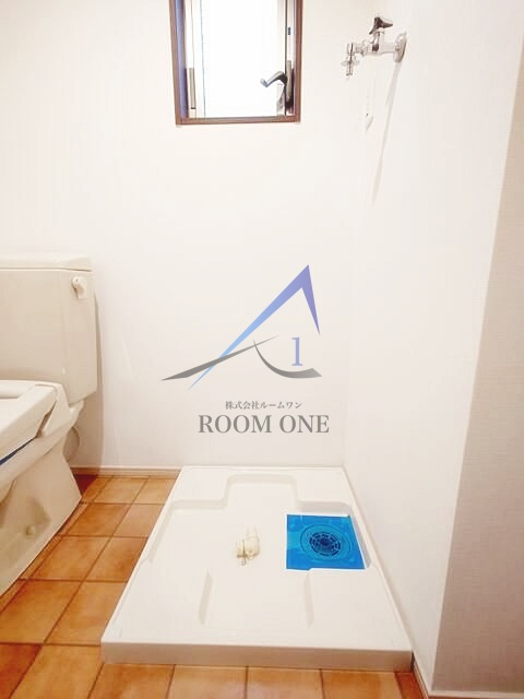 ＦＵＪＩＳＴＡ幡ヶ谷Ⅴの設備|洗濯機置き場です。