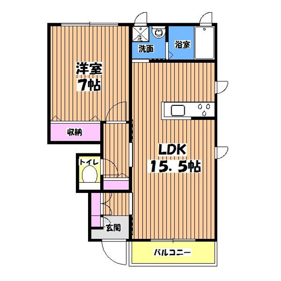 【間取り】 | シャーメゾンMUKUROJIコートB