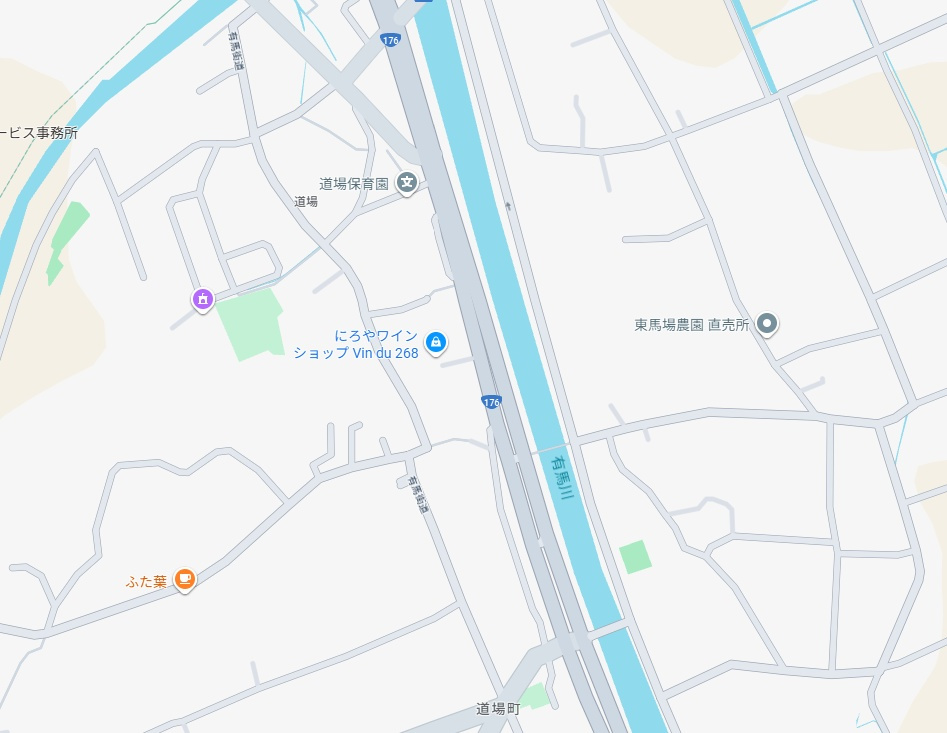 神戸市北区道場町道場　新築一戸建ての地図