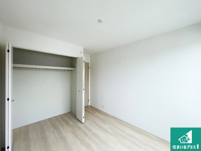 神戸市北区道場町道場　新築一戸建ての洋室|収納スペースが充実しているので子供の成長に合わせてたくさん収納ができます！家族構成に合わせた様々な活用ができる収納！