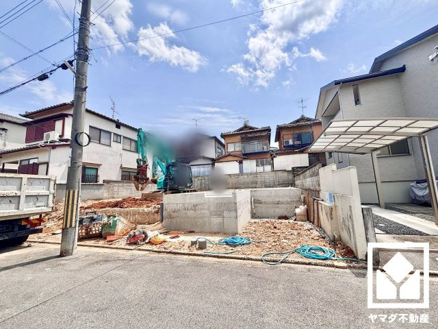 宇治市神明宮北の前面道路含む現地写真|4月28日　現地写真更新