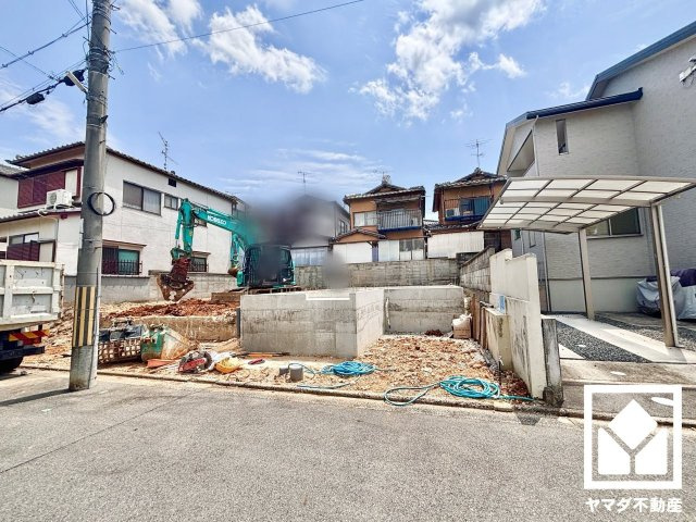 宇治市神明宮北の前面道路含む現地写真|4月28日　現地写真更新