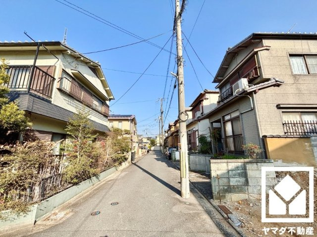 宇治市神明宮北の前面道路含む現地写真|1月19日　現地写真更新