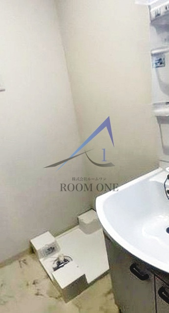 KLEIS青井の設備|洗濯機置き場です。洗濯機置き場です。