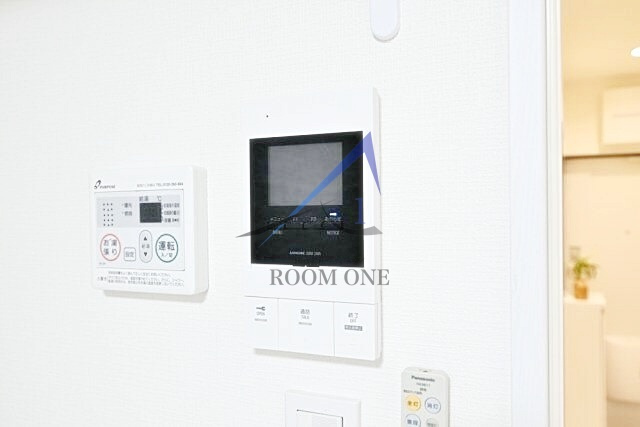 Ｃスクエア矢口のセキュリティ|モニター付きインターホンです。