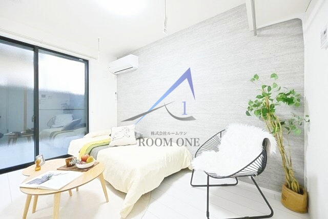 Ｃスクエア矢口の居間・リビング|洋室のお部屋です。(家具・小物はイメージです。)