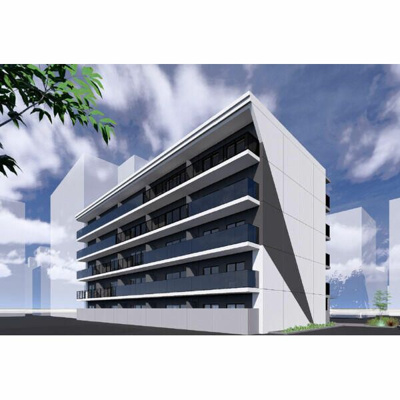 【外観パース】 | (仮称)大和市西鶴間3丁目マンション