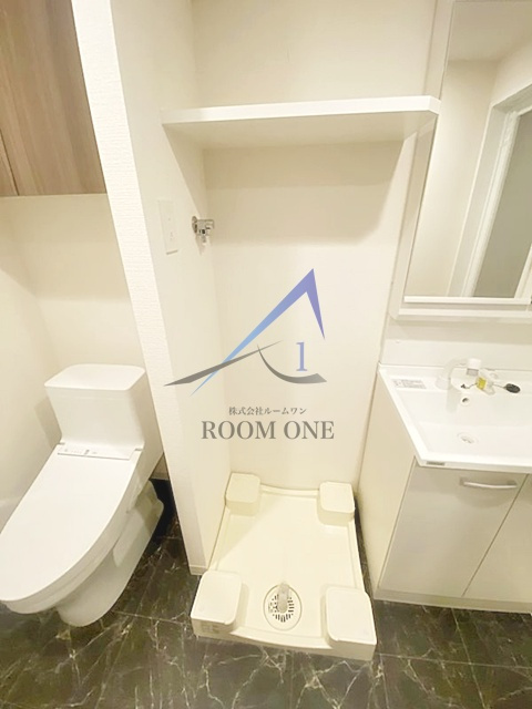 ＡＲＣＯＢＡＬＥＮＯ ＭＵＳＡＳＨＩＫＯＳＵＧＩの設備|洗濯機置き場です。