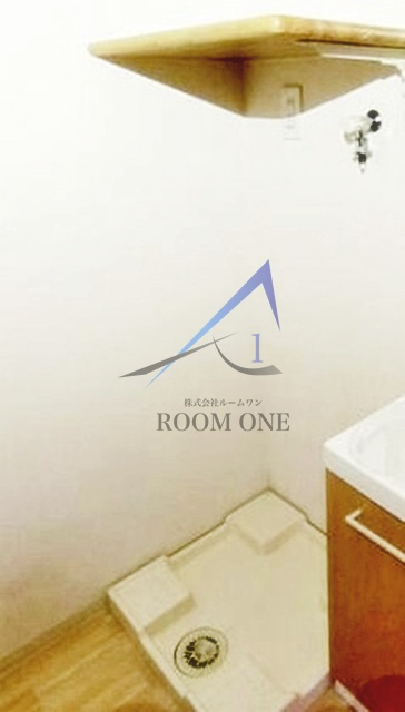 ウィステリア高田馬場の設備|洗濯機置き場です。