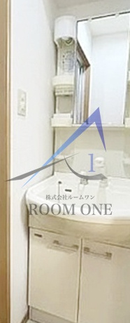 ファミール・コアメゾンの洗面所|洗面台です。