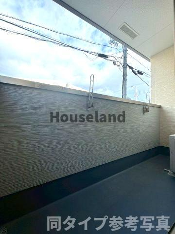 フジパレス中之島イーストのバルコニー