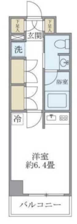 KDXレジデンス駒沢公園　駒沢公園至近　ペット相談　オートロックの間取り