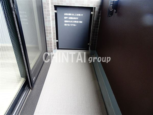 GRAN PASEO笹塚のバルコニー