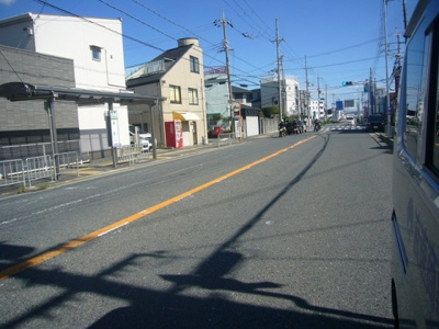 【周辺】 | 川上サニーハイツ | 前面道路　南方向