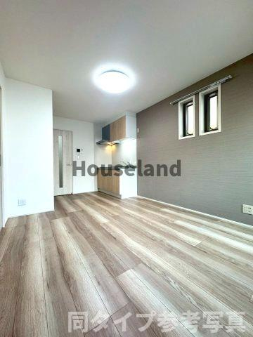 フジパレス中之島ウエストの居間・リビング