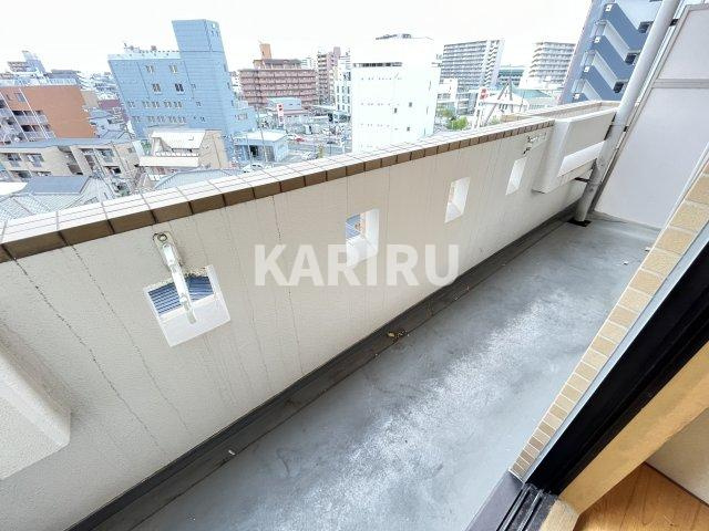 エバーグリーン旭のバルコニー