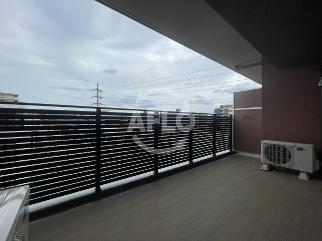 プレジオ三国EUROのバルコニー|プレジオ三国EURO　バルコニー