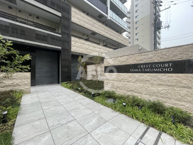 クレストコート江坂垂水町のエントランス|クレストコート江坂垂水町　エントランス