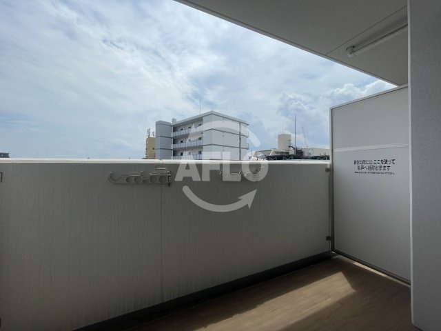 アドバンス新大阪ラシュレのバルコニー|アドバンス新大阪ラシュレ　バルコニー