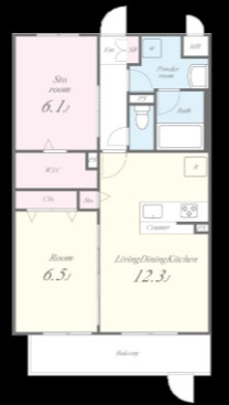 ヴィラ・アーバネットの間取り