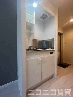 【キッチン】 | ソレイユ北綾瀬 | 別号室イメージの為、現状を優先致します。