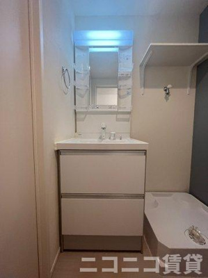 【独立洗面台】 | ソレイユ北綾瀬 | 別号室イメージの為、現状を優先致します。